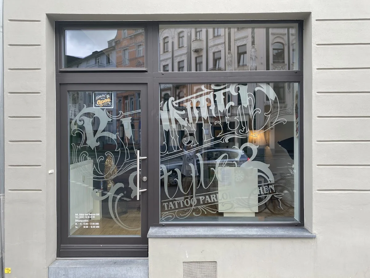Blunted Stylez Tattoo Parlor tattoo shop in Aachen, NRW