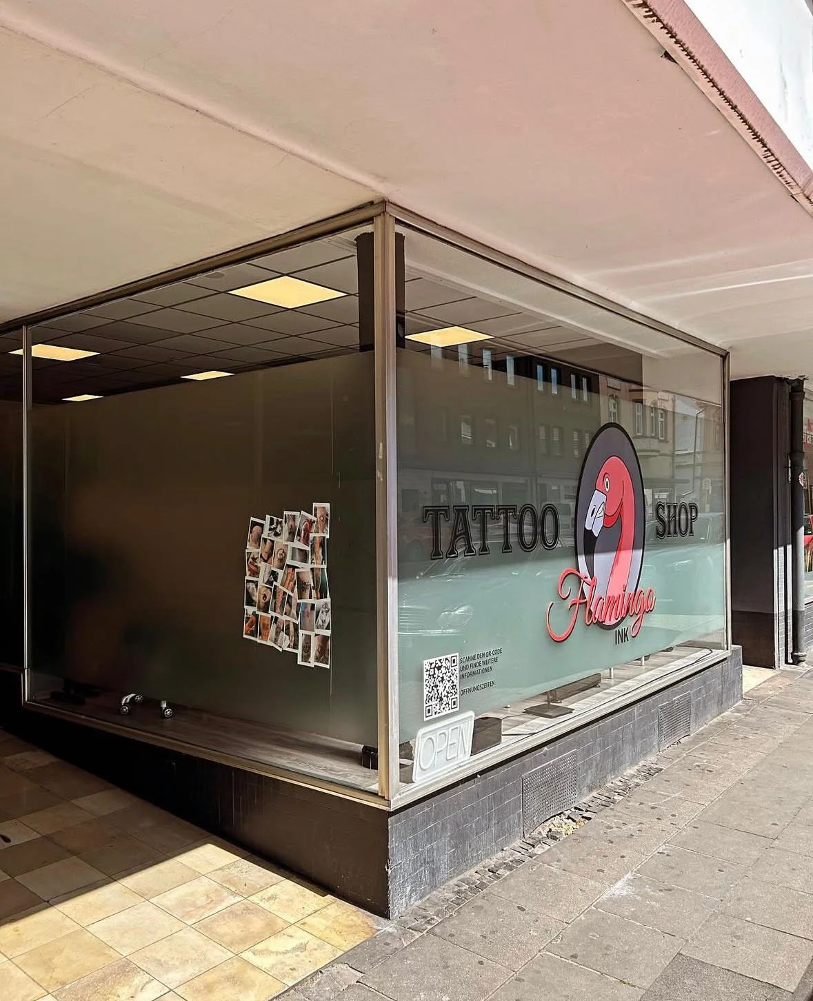 Flamingo INK tattoo shop in Oberhausen, NRW