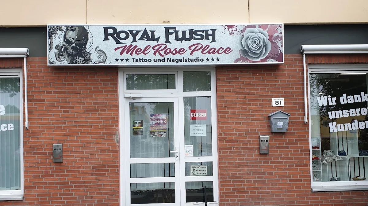 Royal Flush Tattoo & Melroseplace Nagel u. Kosmetikstudio Lübeck tattoo shop in Luebeck, SH