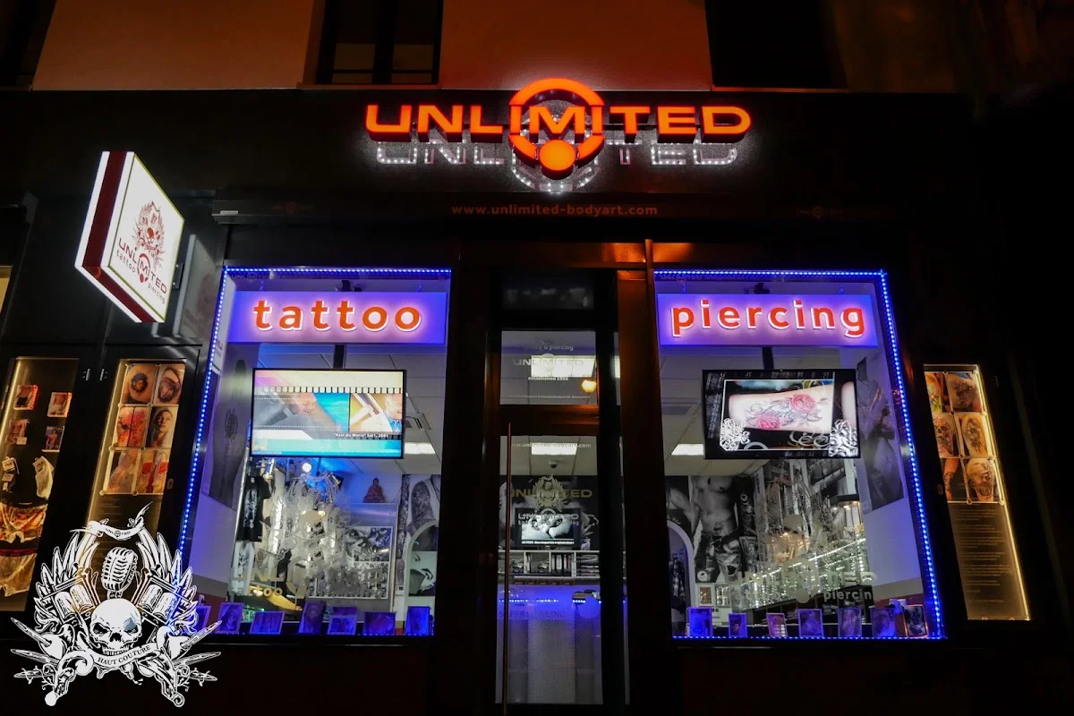 Unlimited Bodyart Tattoos Piercing Tattoo Studio Munich tattoo shop in Munich, BY