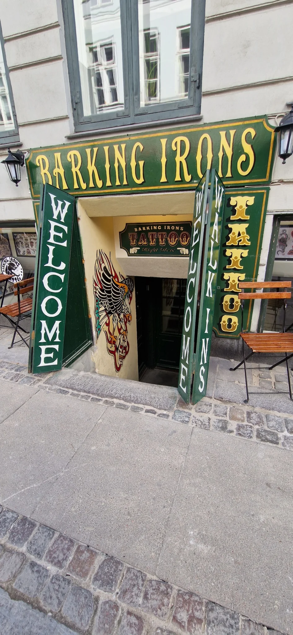 Barking Irons Tattoo tattoo shop in Copenhagen