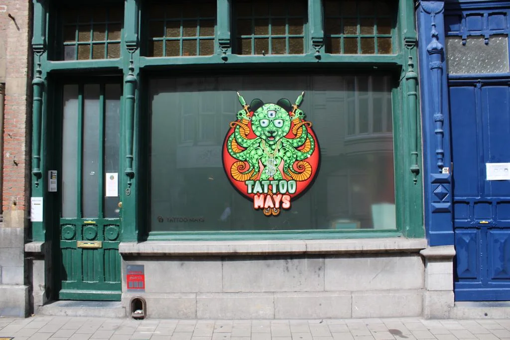 Tattoo Mays tattoo shop in Gent