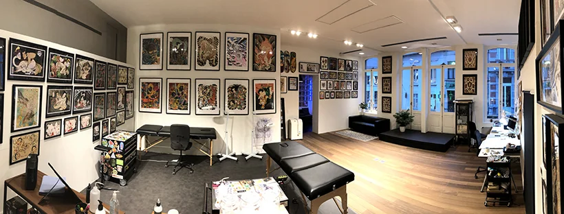 Crossroads classic tattooing tattoo shop in Gent