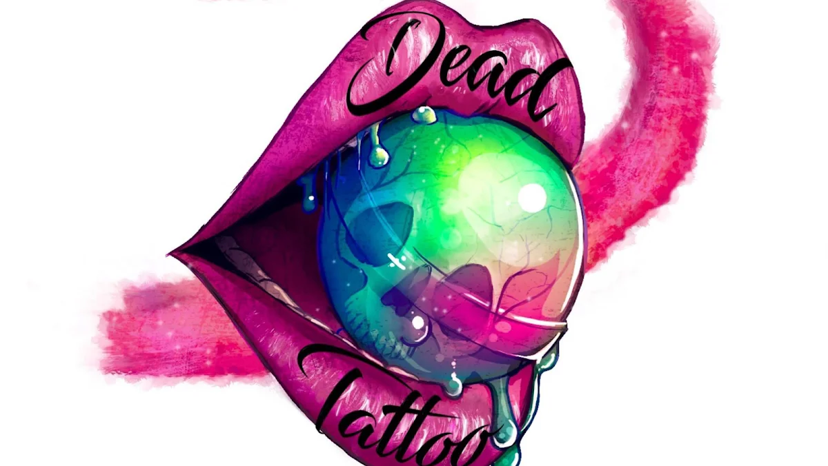 Kiss of the dead tattoo tattoo shop in Charleroi