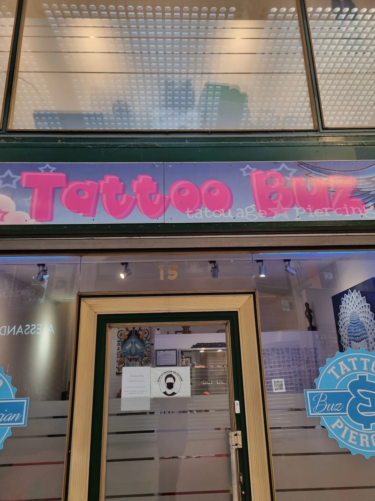 B.u.z. Tattoo tattoo shop in Charleroi