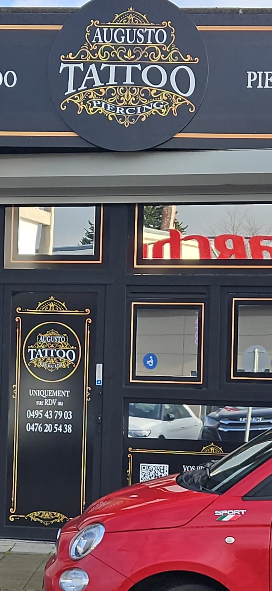 Augusto Tattoo Piercing tattoo shop in Charleroi