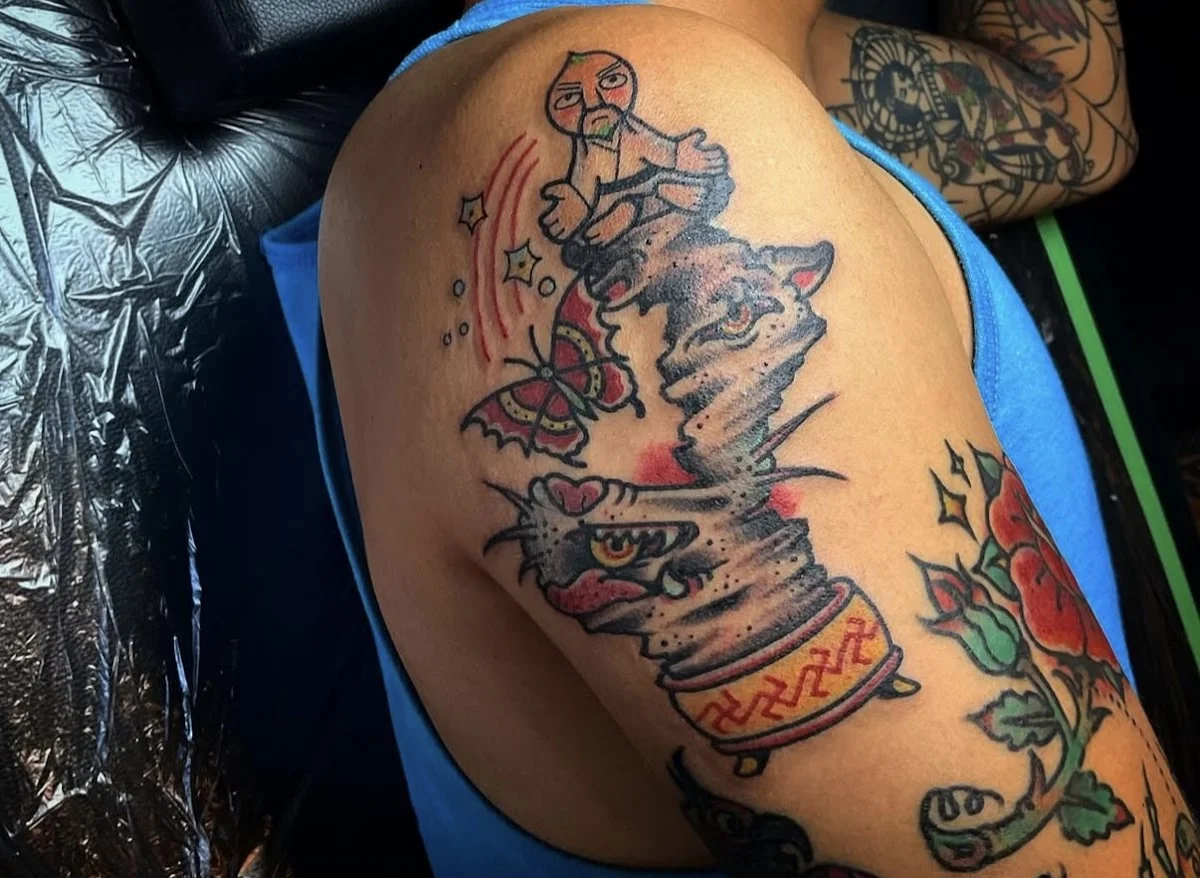 Trap House Ink Studio tattoo shop in Fukuoka