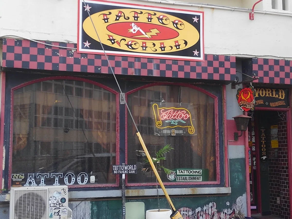 Tattoo World tattoo shop in Naha