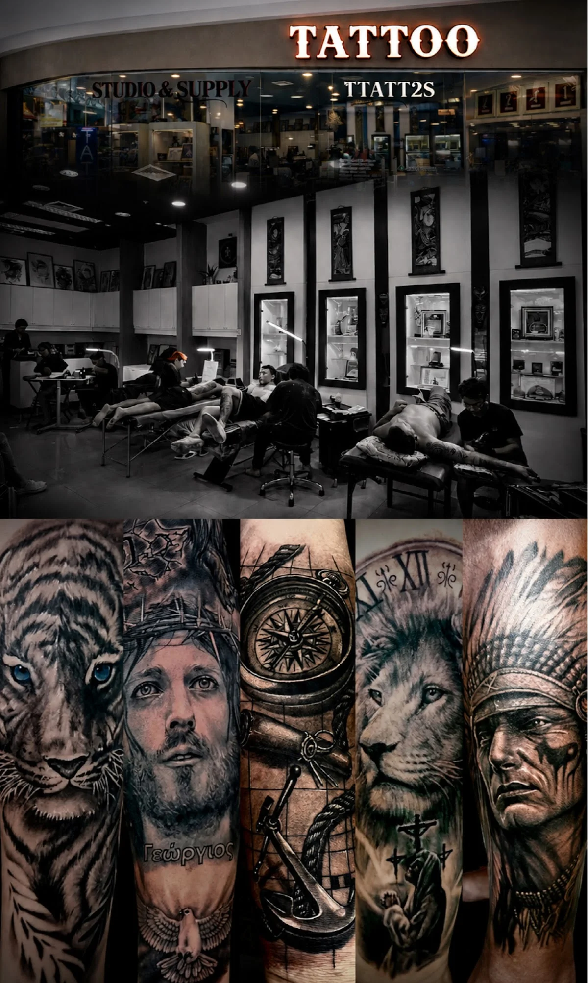 Thai Tattoo Studio & Supply (TTATT2S) tattoo shop in Chon Buri