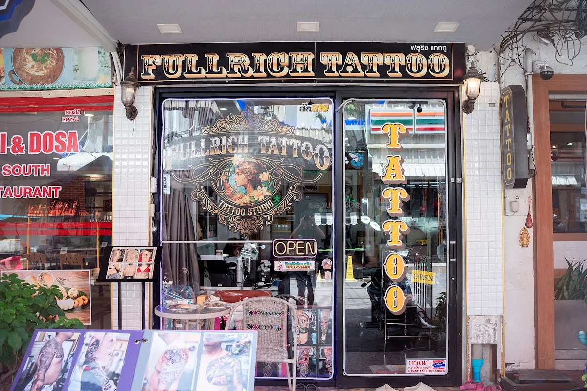 Fullrich Tattoo Pattaya tattoo shop in Chon Buri