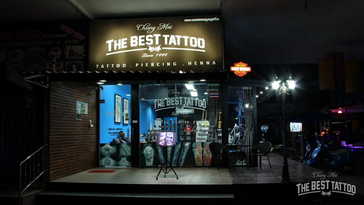 The Best Tattoo Studio Chiang Mai ( Tattoo in Chiang mai ) tattoo shop in Chiang Mai