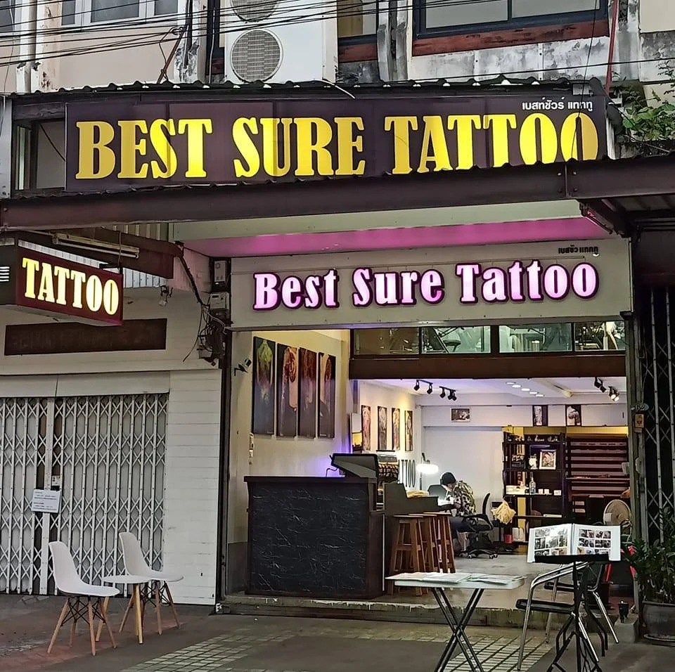 BEST SURE TATTOO CHIANG MAI tattoo shop in Chiang Mai