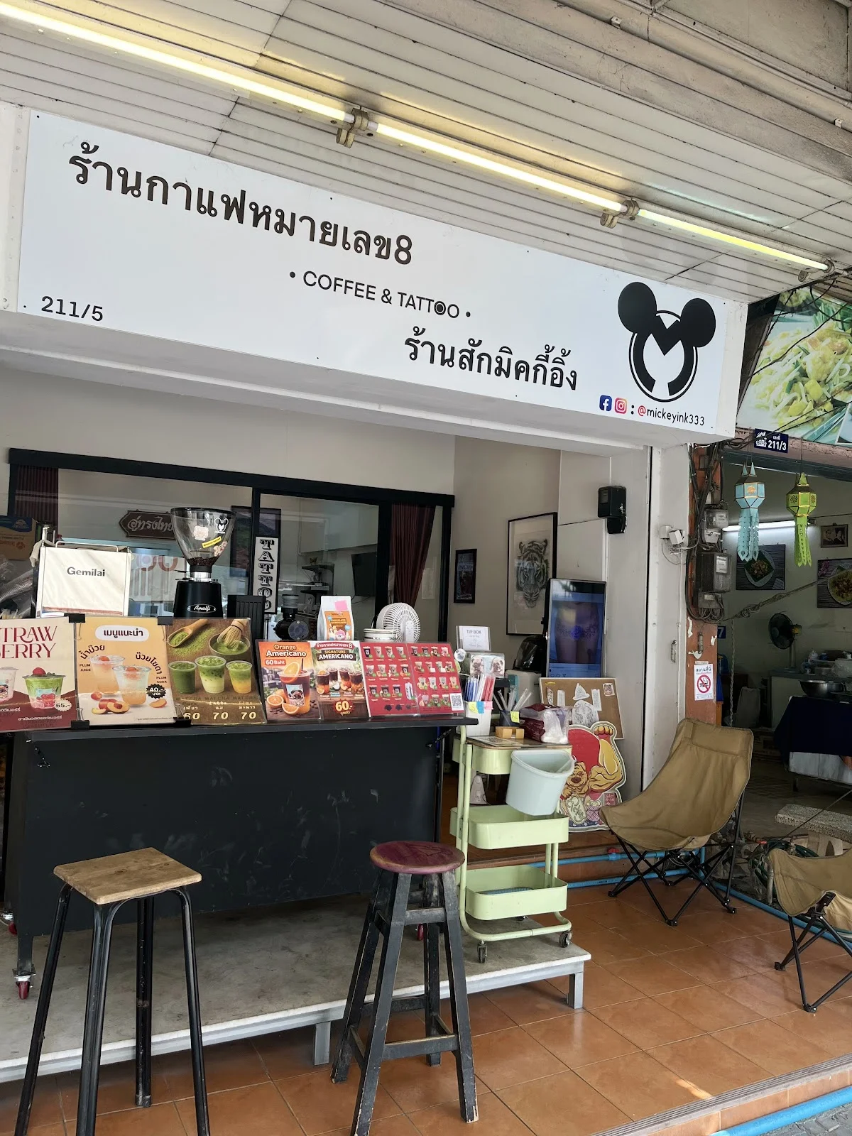 Mickey Ink. Tattoo Studio tattoo shop in Chiang Mai