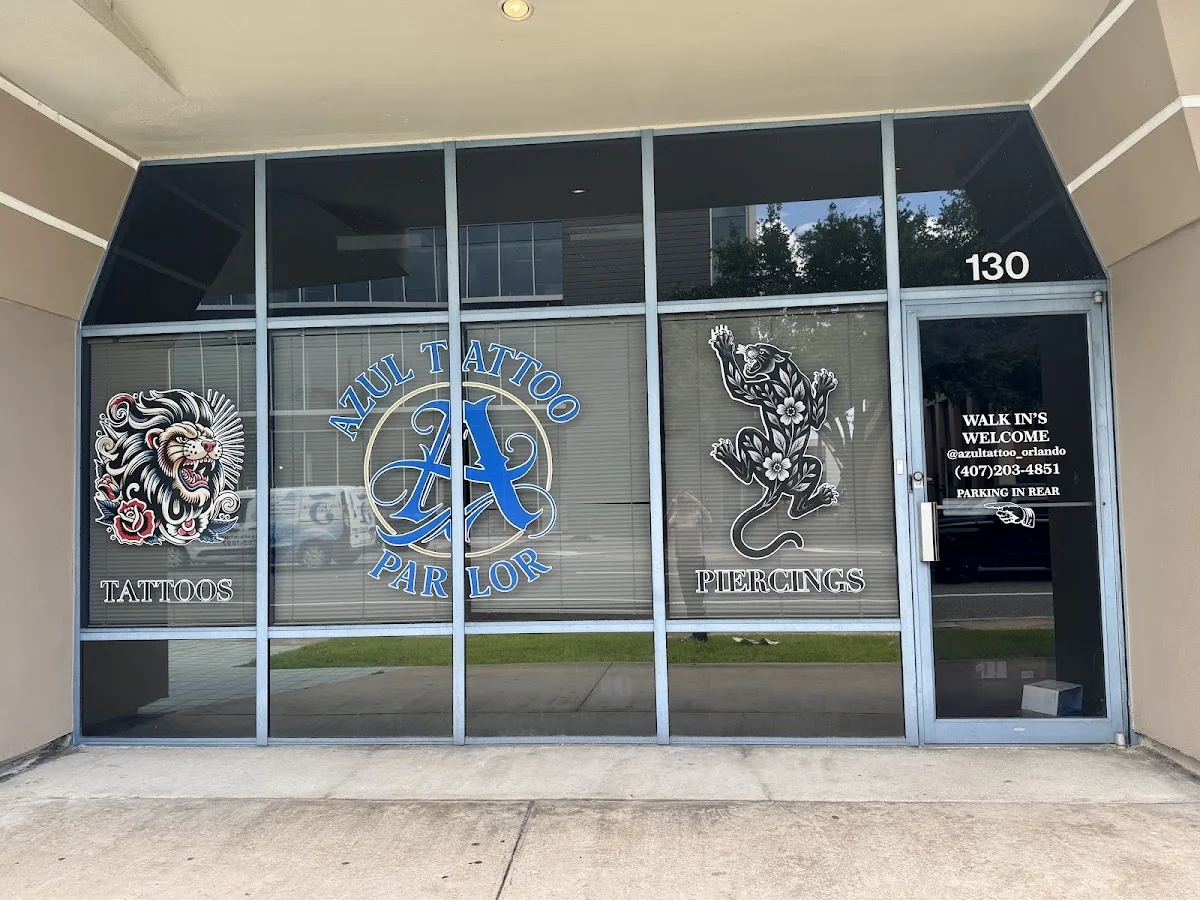 Azul Tattoo Parlor tattoo shop in Orlando, FL