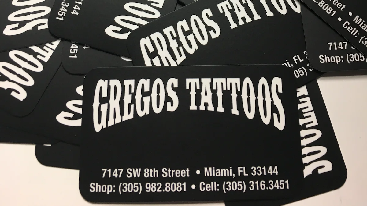 Gregos Tattoos tattoo shop in Miami, FL