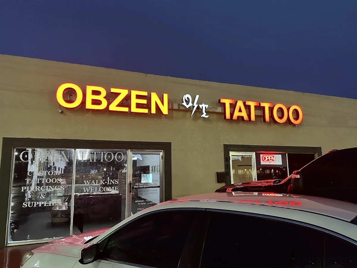 Obzen Tattoos tattoo shop in West Palm Beach, FL