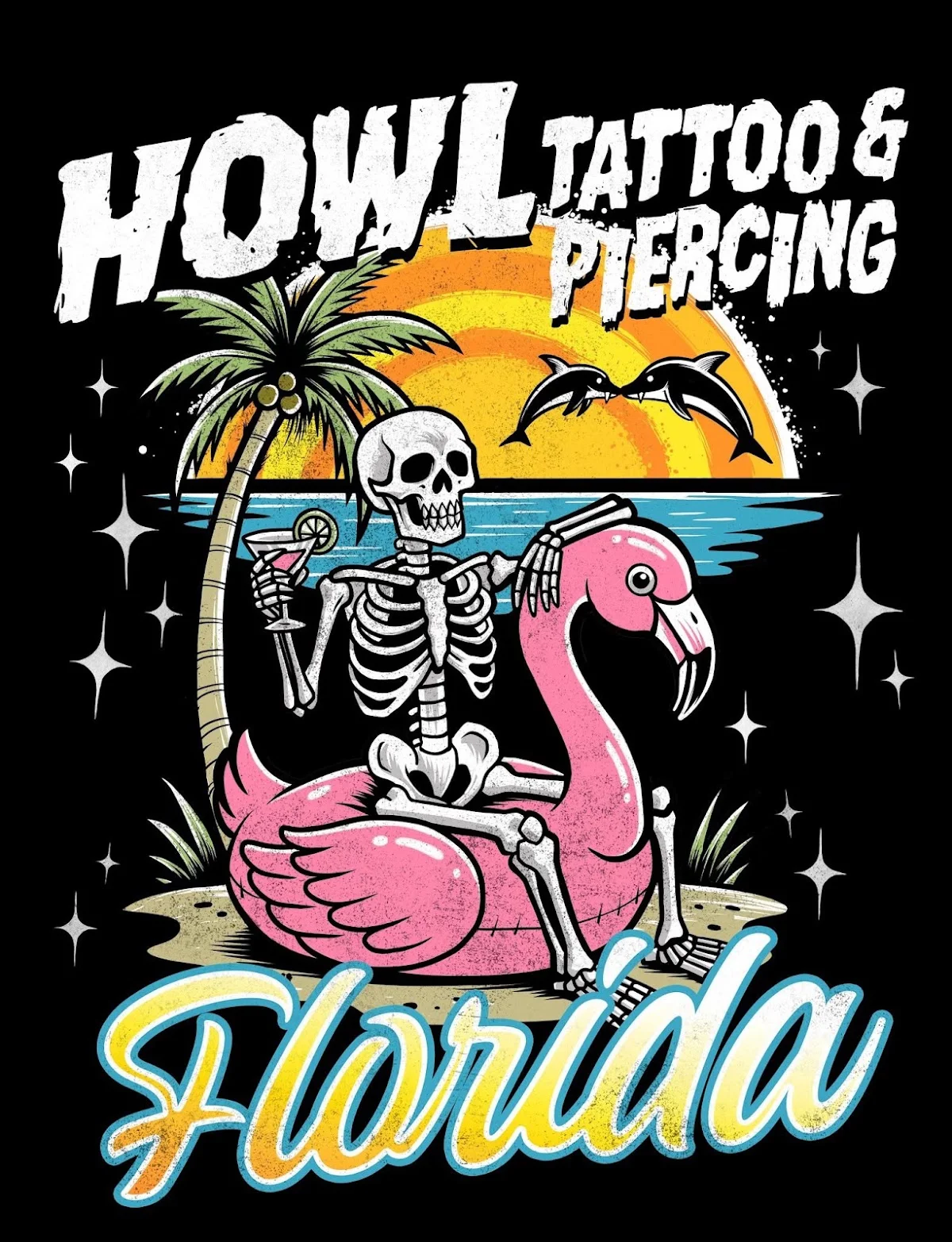 HOWL Tattoo & Piercing tattoo shop in Fort Myers, FL