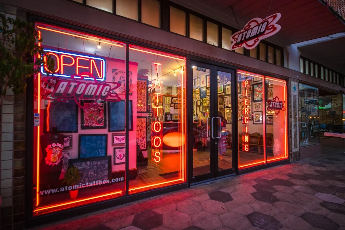 Atomic Tattoos Ybor City tattoo shop in Tampa, FL