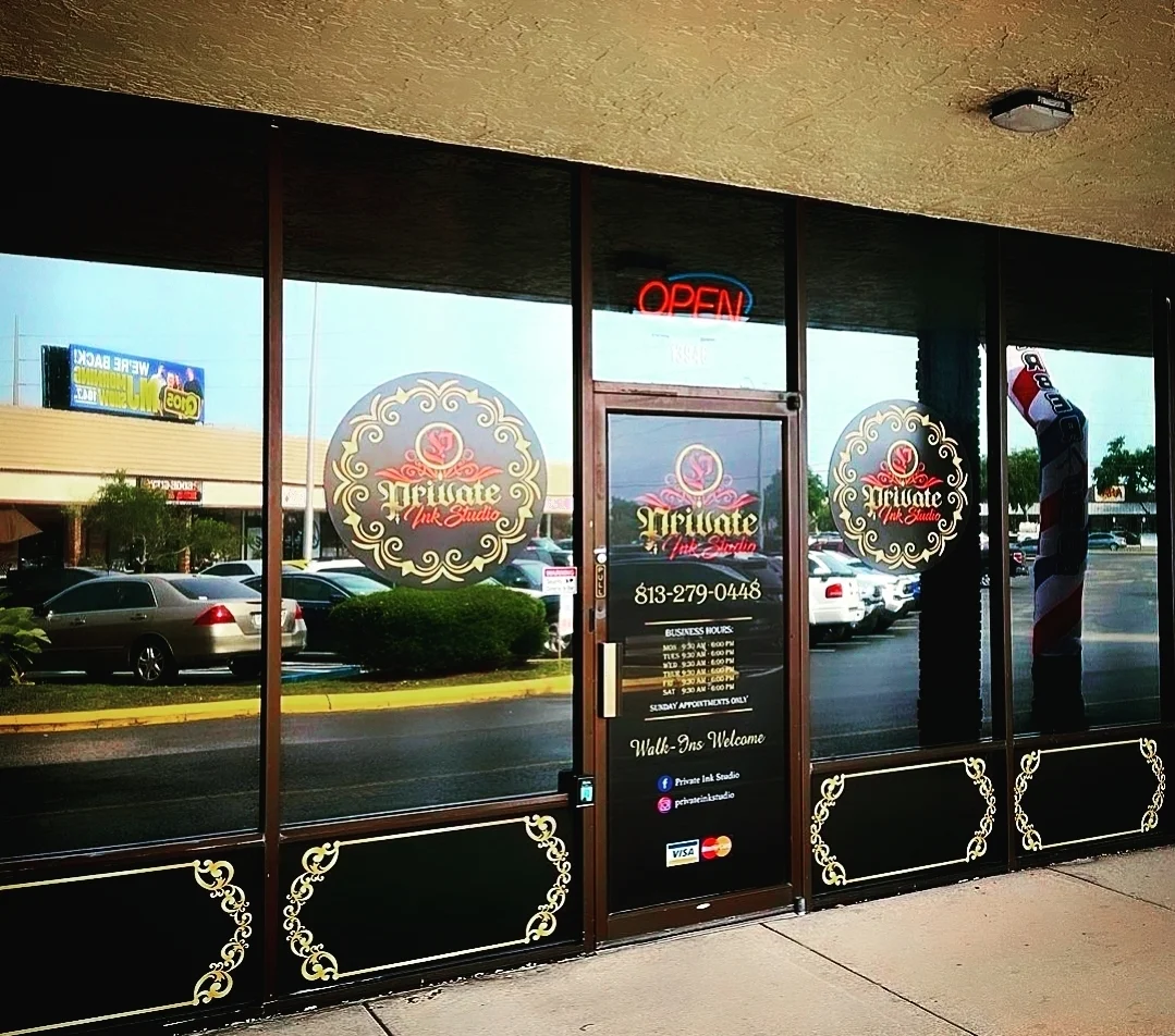 Private Ink Studio tattoo shop in Tampa, FL