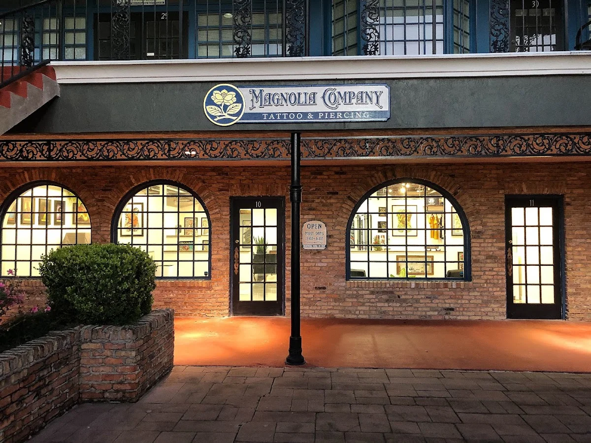 Magnolia Tattoo & Piercing Co. tattoo shop in Tallahassee, FL