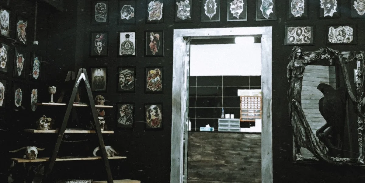Black Dahlia tattoo and Piercing studio tattoo shop in Athens