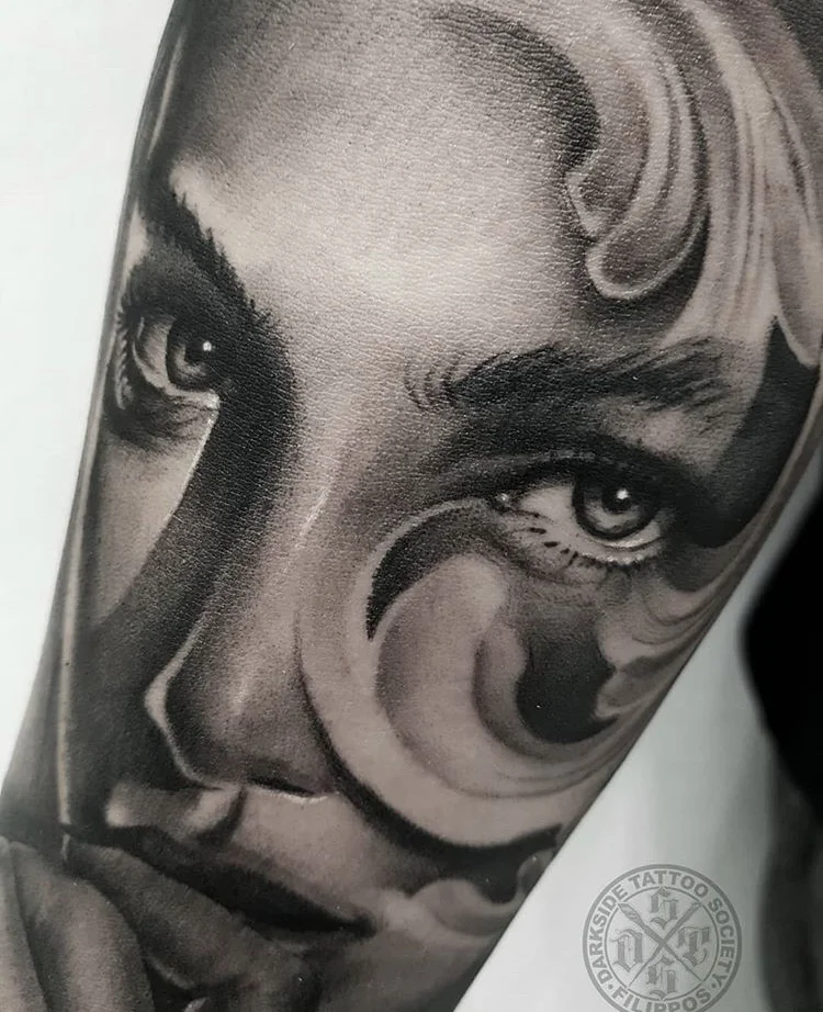 DarkSide Tattoo Society tattoo shop in Athens