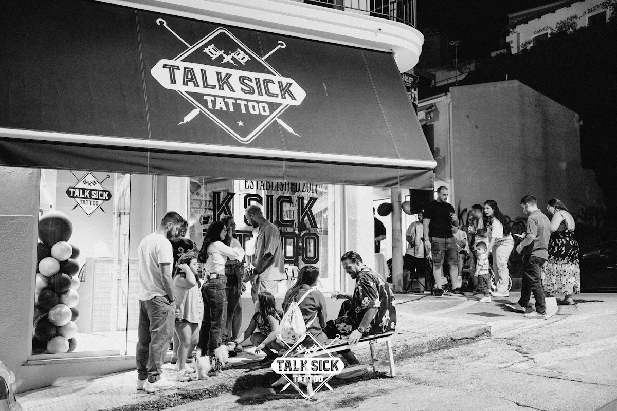 Talk Sick tattoo tattoo shop in Patra
