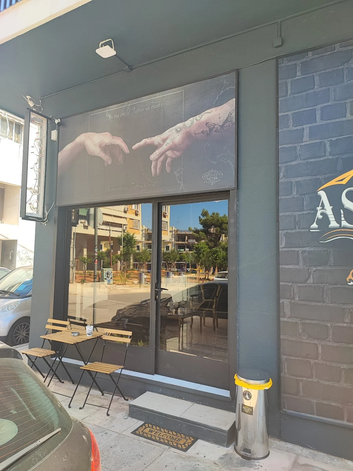 Asimvivastos tattoo crew tattoo shop in Peristeri