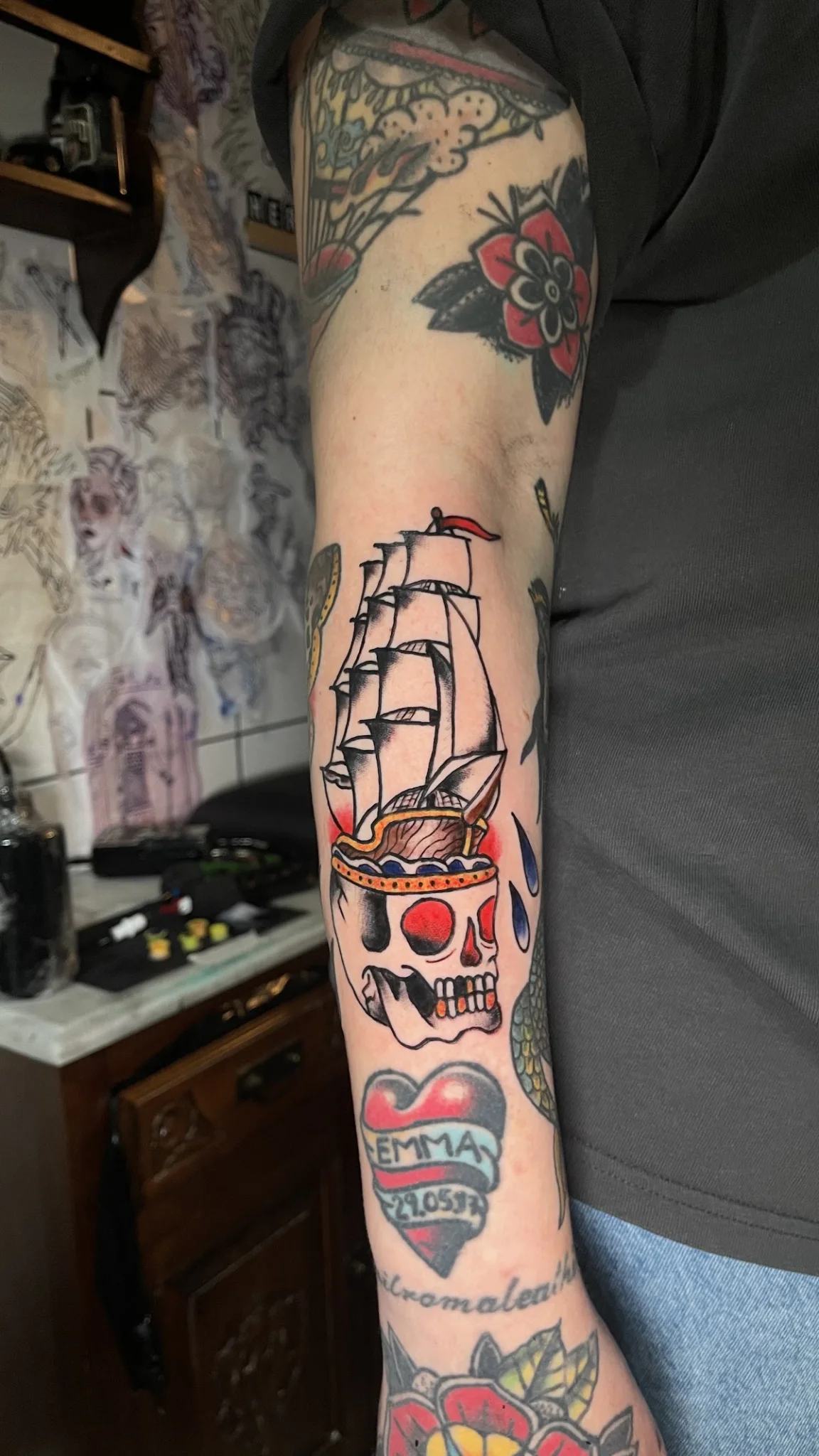 Last port tattoo athens tattoo shop in Kallithea