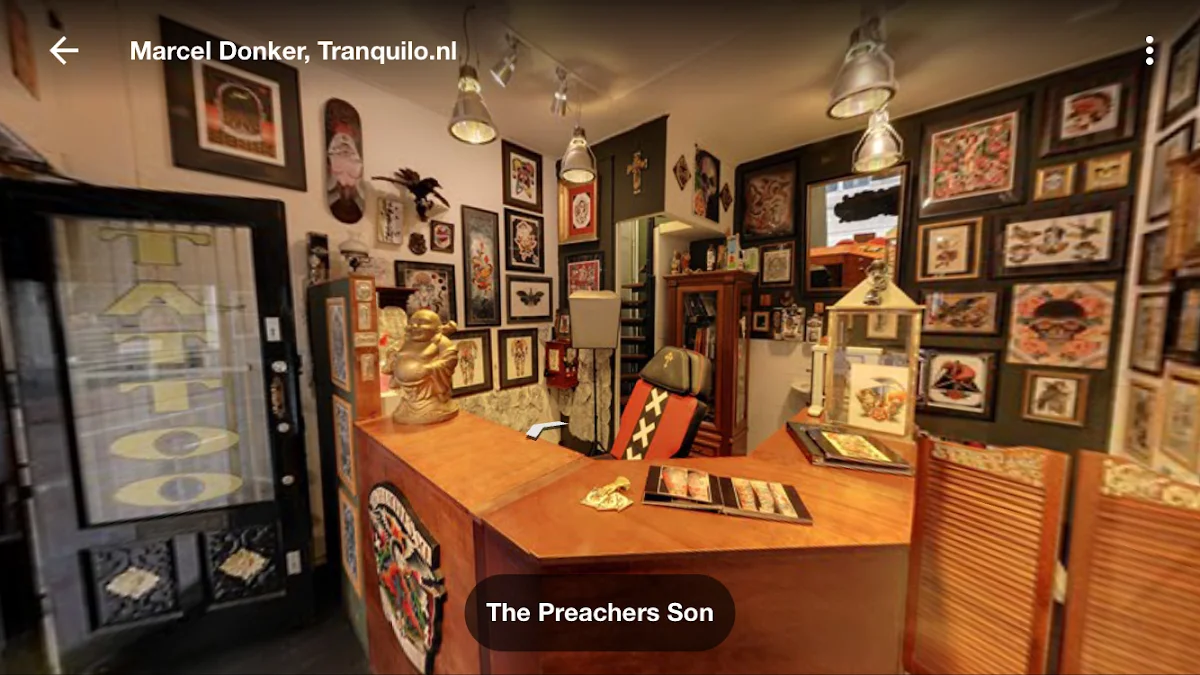 The Preacher's Son Tattoo Studio tattoo shop in Amsterdam
