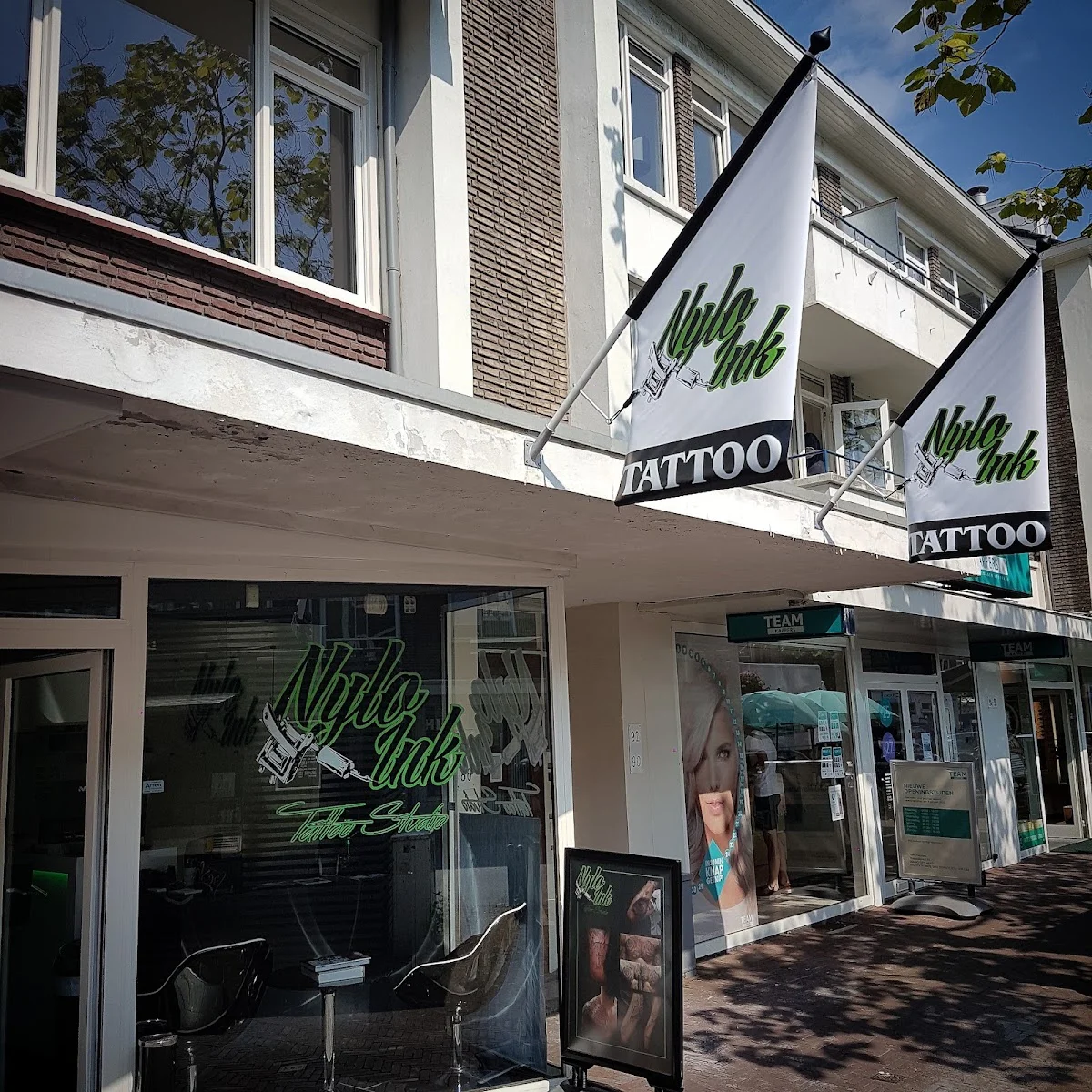 Nylo Ink tattoo shop in The Hague