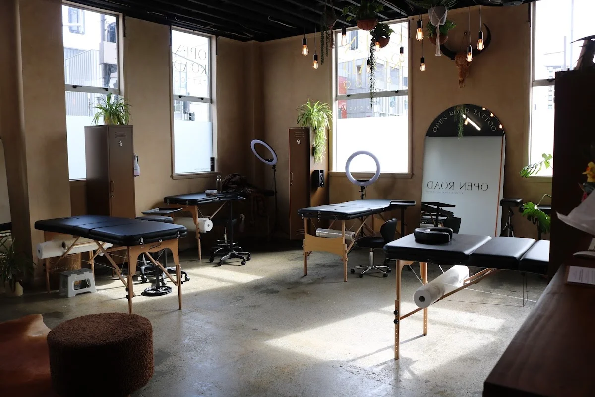 Open Road Tattoo Studio tattoo shop in Wellington