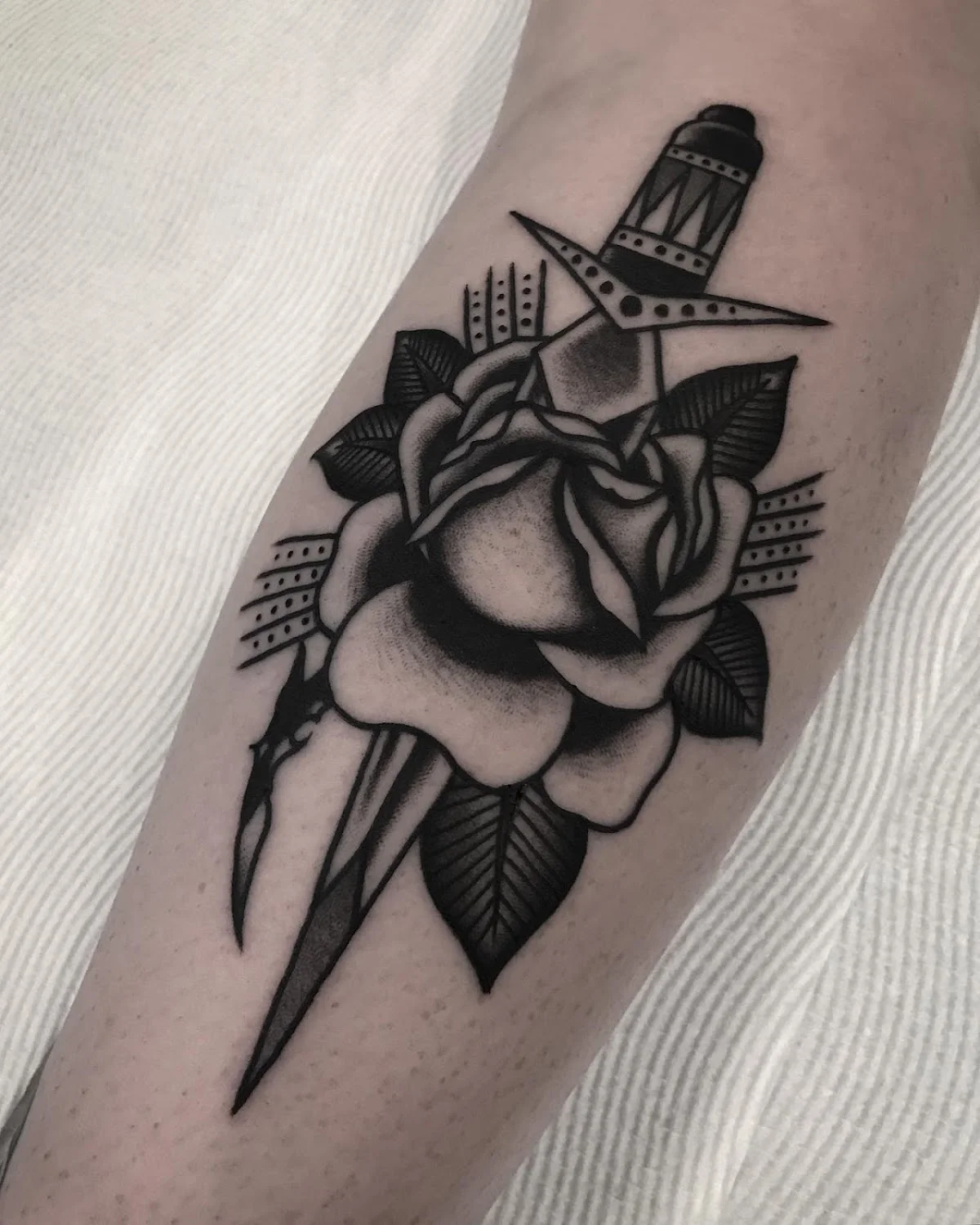 Rhys Thomas Tattooer tattoo shop in Wellington