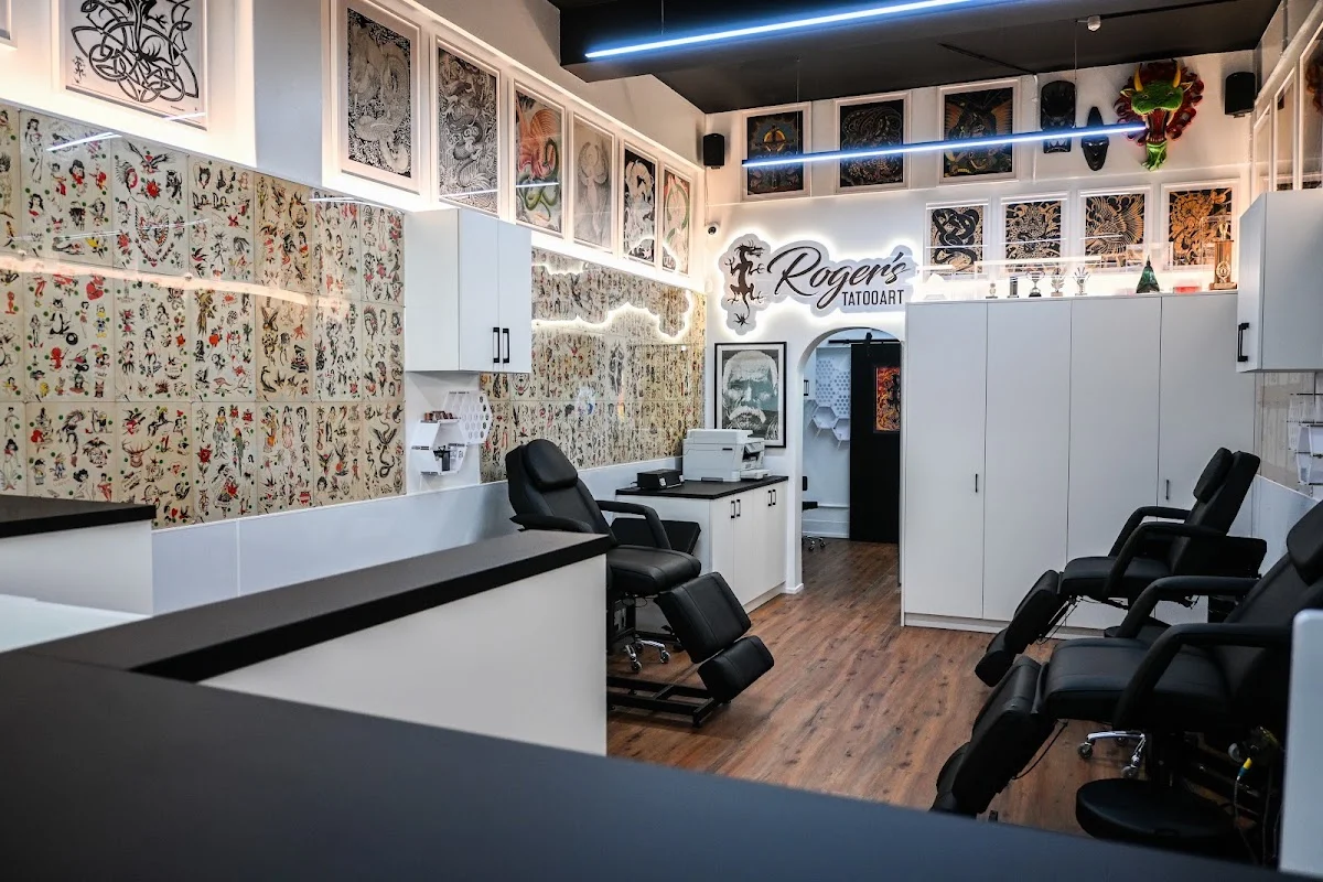 Rogers Tattoo Art tattoo shop in Wellington