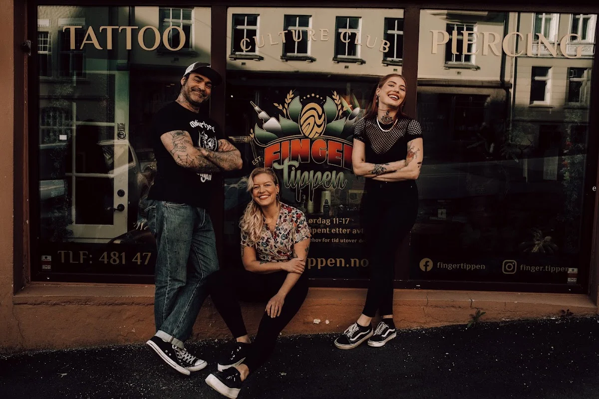Fingertippen - Tattoo & Piercing Culture Club tattoo shop in Bergen
