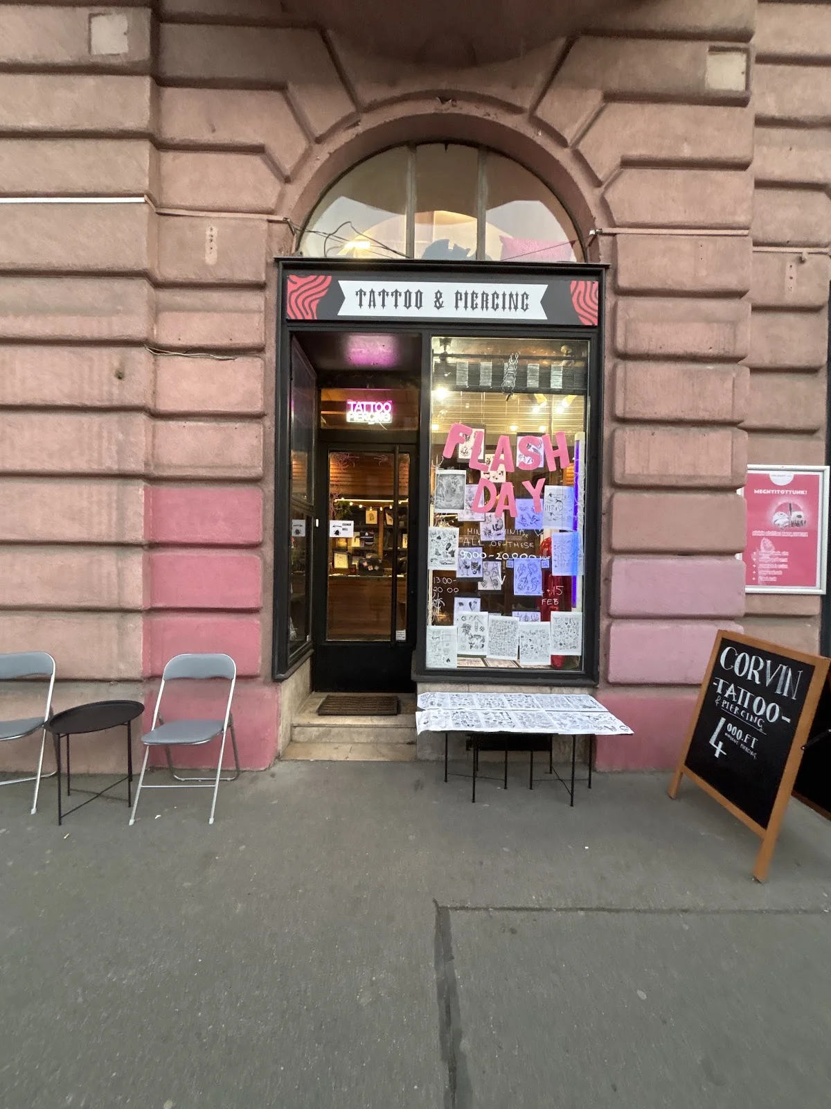 Corvin Tattoo & Piercing Budapest tattoo shop in Budapest