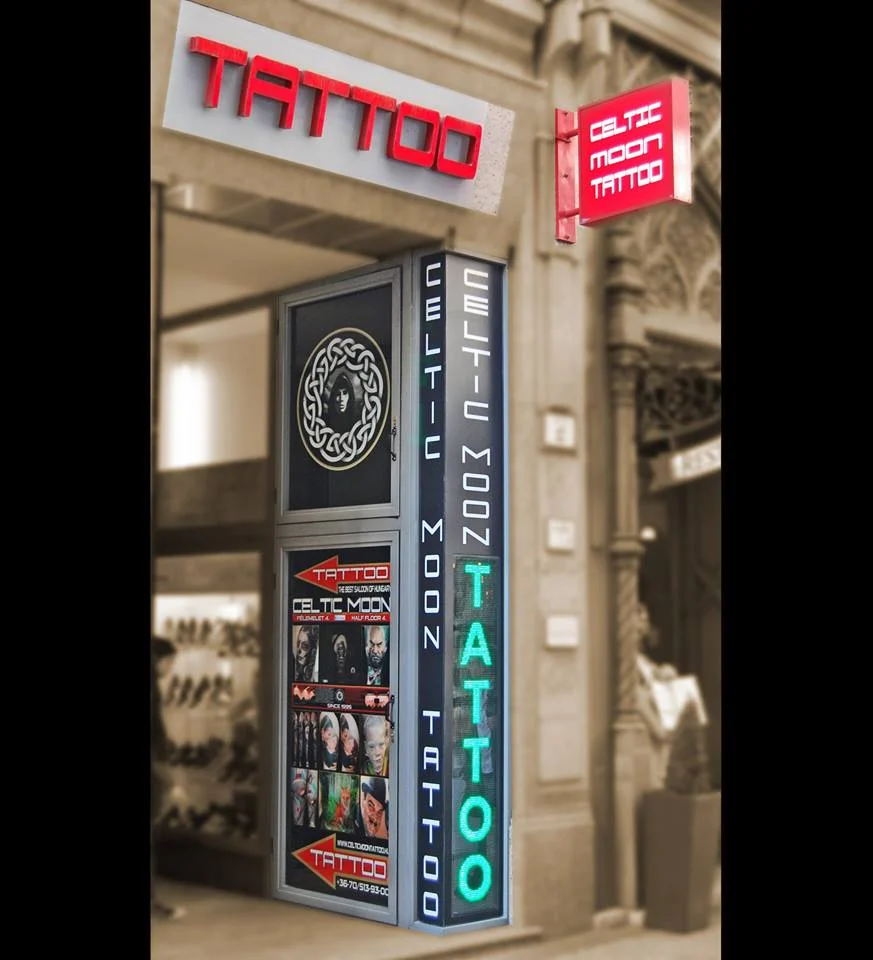 CELTIC MOON TATTOO Art - Unit - Art Unit tattoo shop in Budapest