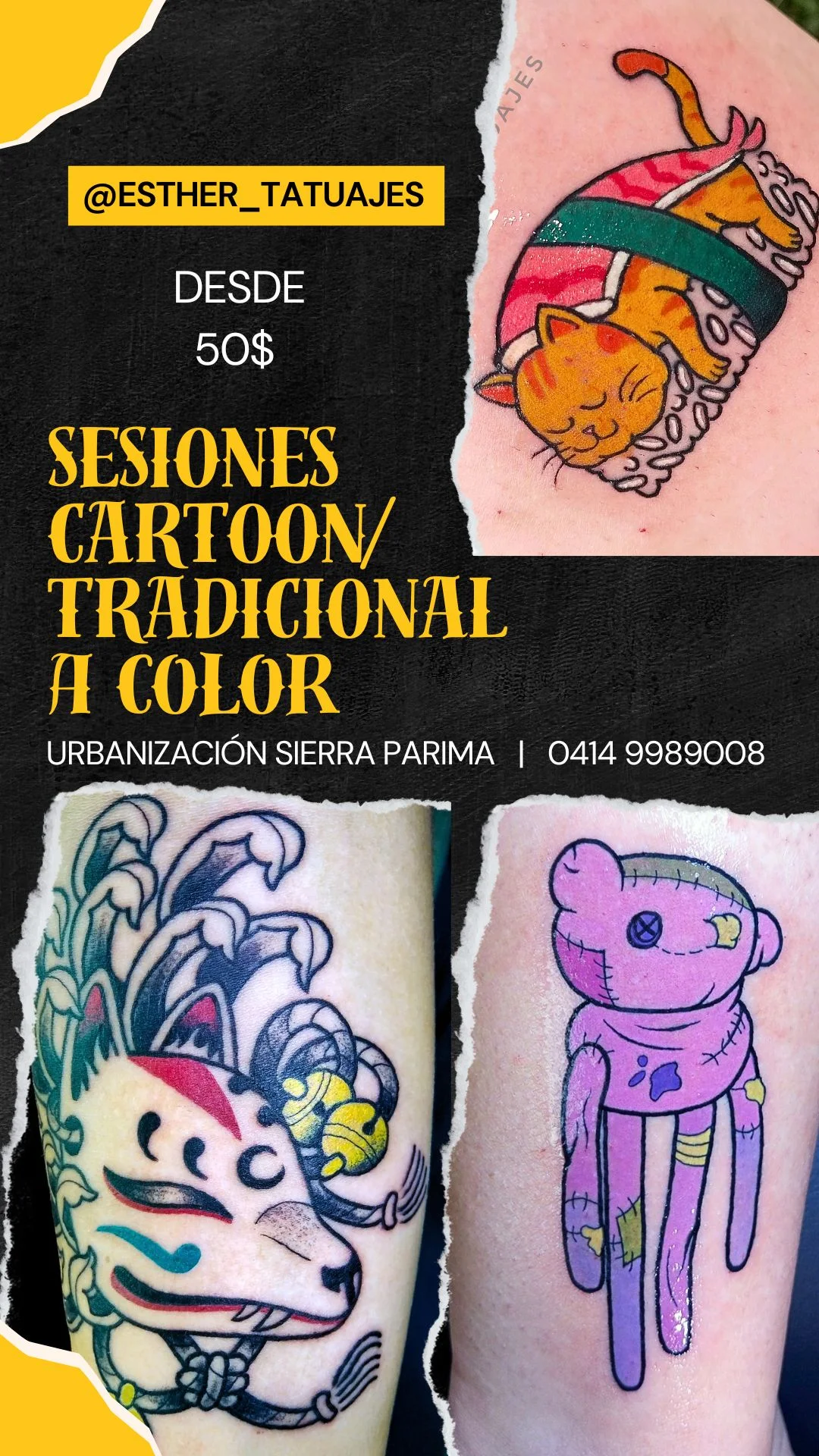 TATTOO & PIERCING by ESTHER tattoo shop in Ciudad Guayana