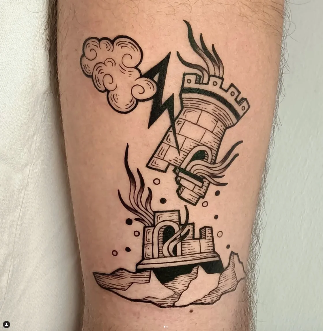 Le’ Mat Tattoo Fineline tattoo shop in Barcelona