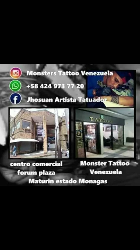 Monster Tattoo Venezuela tattoo shop in Maturin