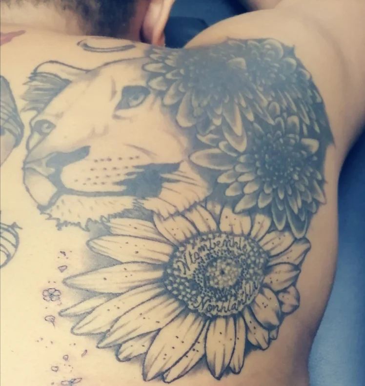 Inkedbysaint tattoo shop in Durban