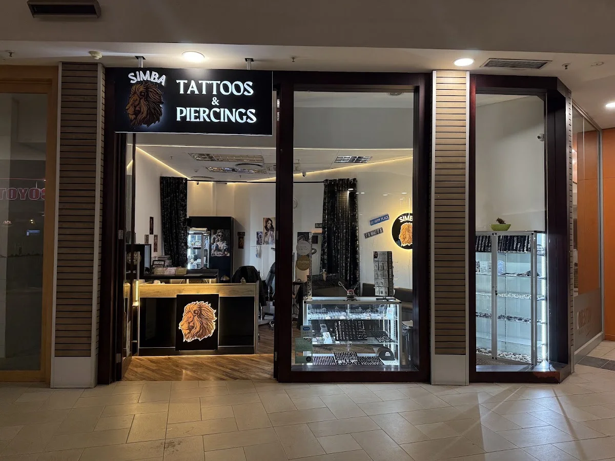 SIMBA TATTOOS AND PIERCINGS tattoo shop in Durban