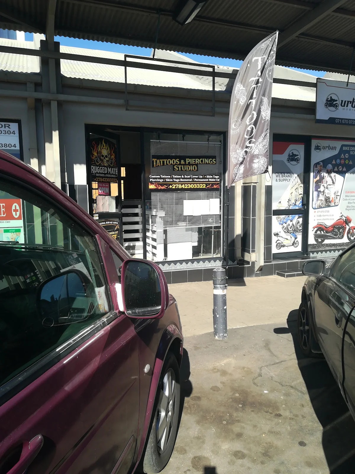 Rugged Mate Tattoos n Piercings Studio tattoo shop in Pretoria