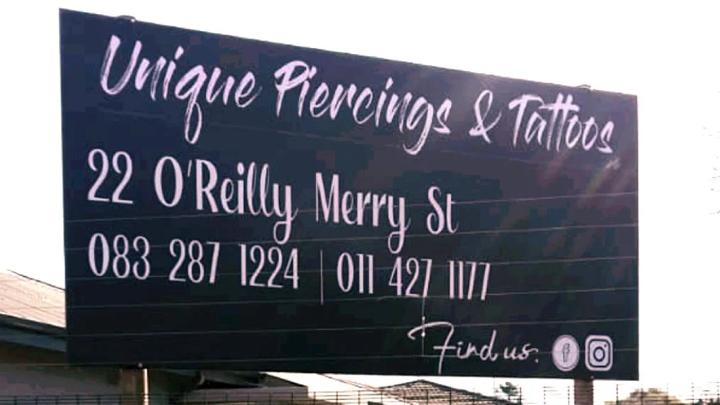 Unique Piercings & Tattoos tattoo shop in Benoni