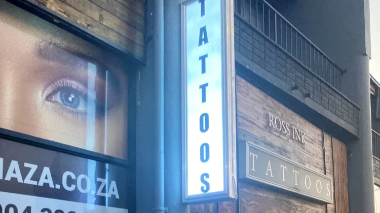 Ross Ink Tattoos tattoo shop in Randburg
