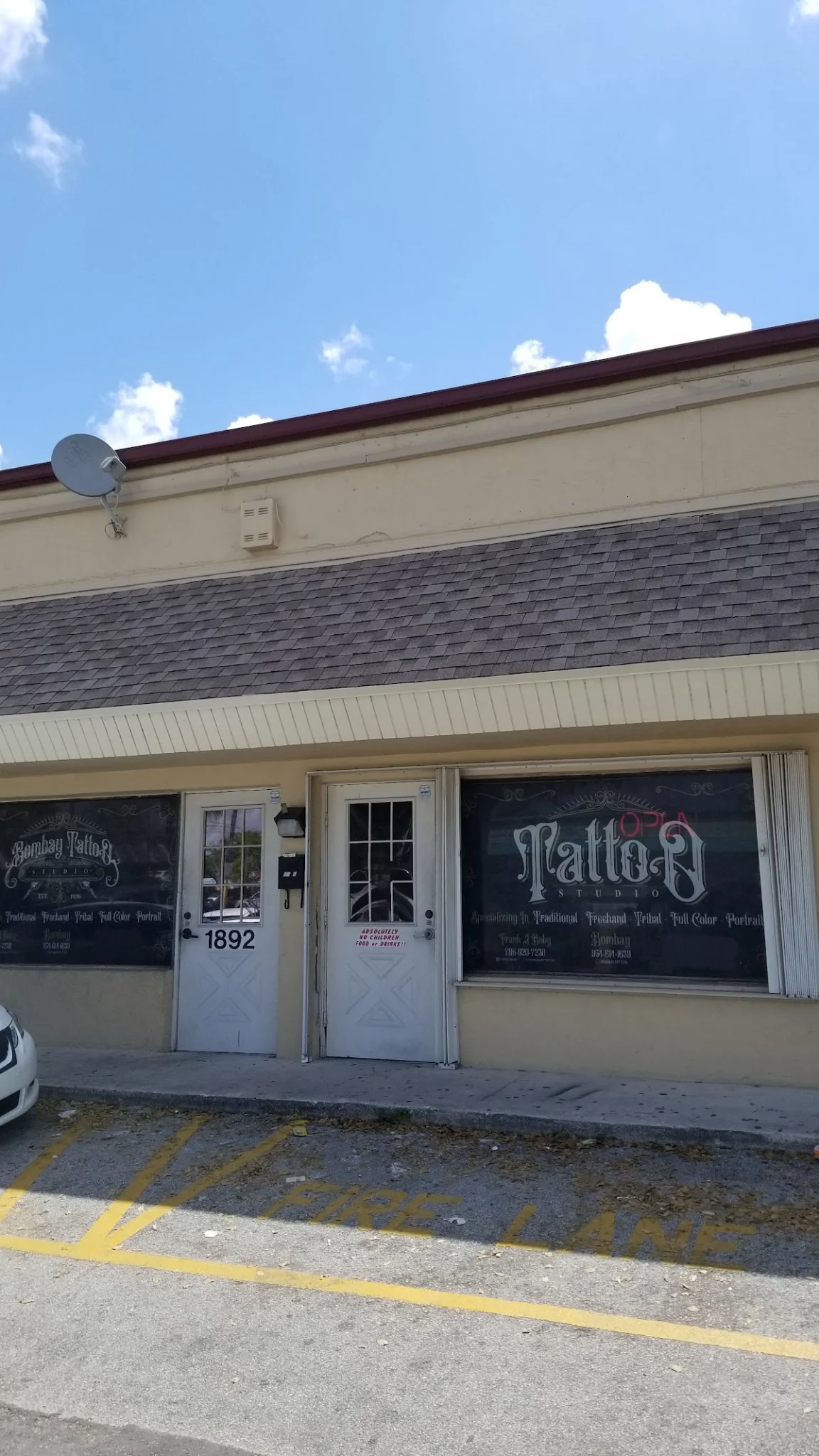 Bombay Tattoos tattoo shop in Lauderhill, FL