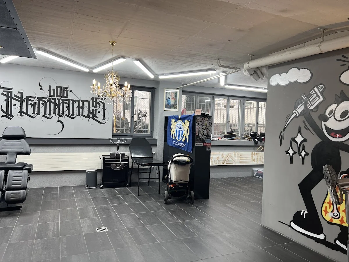 Los Hermanos ink Zürich tattoo shop in Zurich
