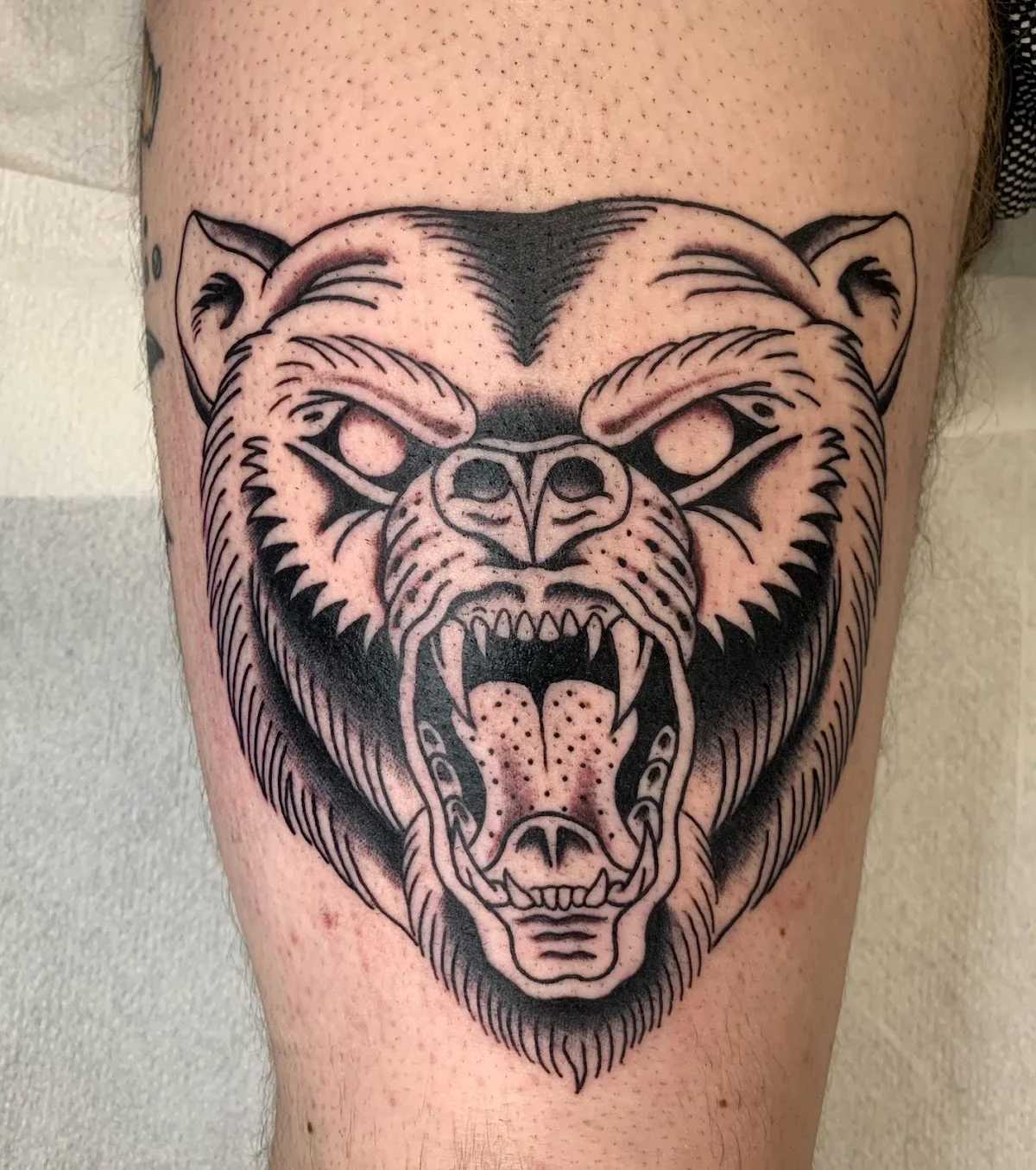 Marcel Wittwer Tattoo Neotraditional Traditional black & grey fineline tattoo shop in Bern