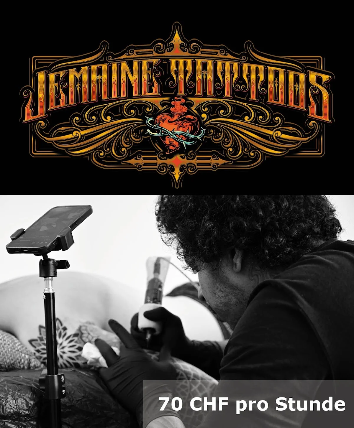 Jemaine. Tattoo tattoo shop in Bern