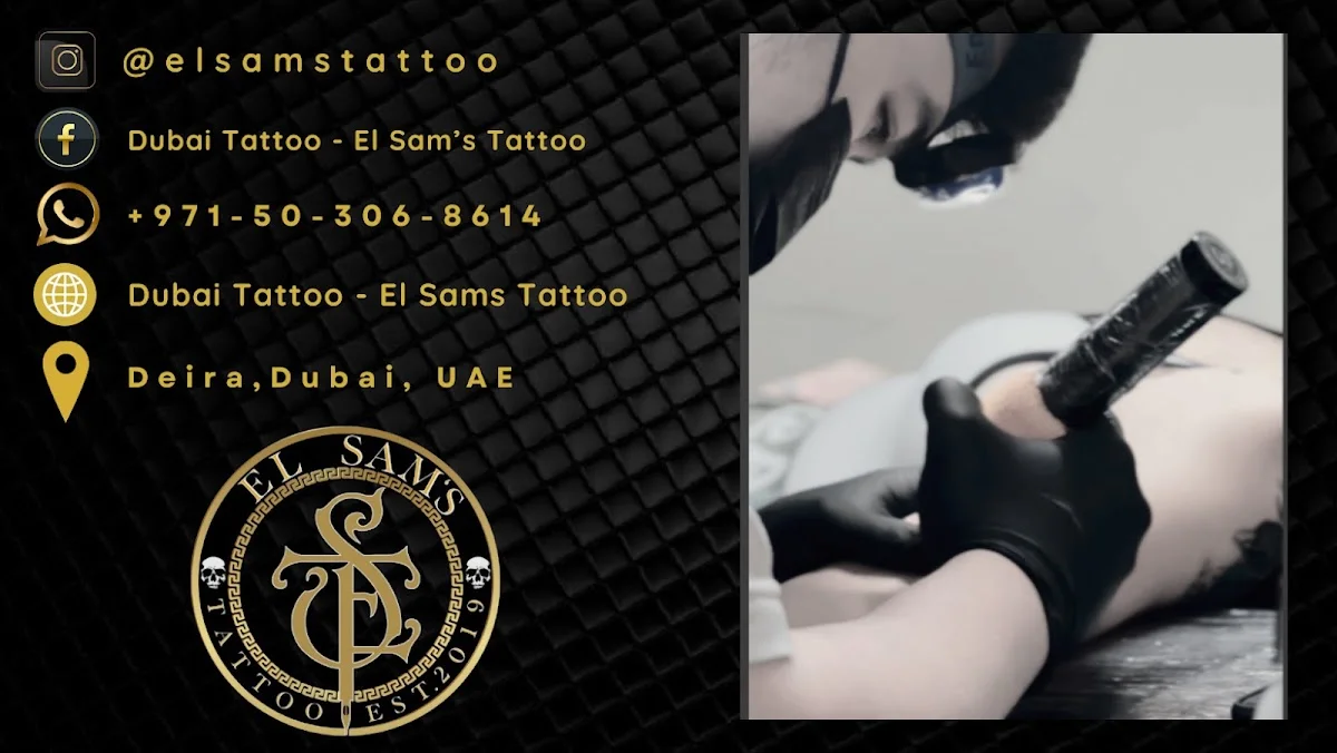 Dubai Tattoo - El Sams Tattoo tattoo shop in Dubai